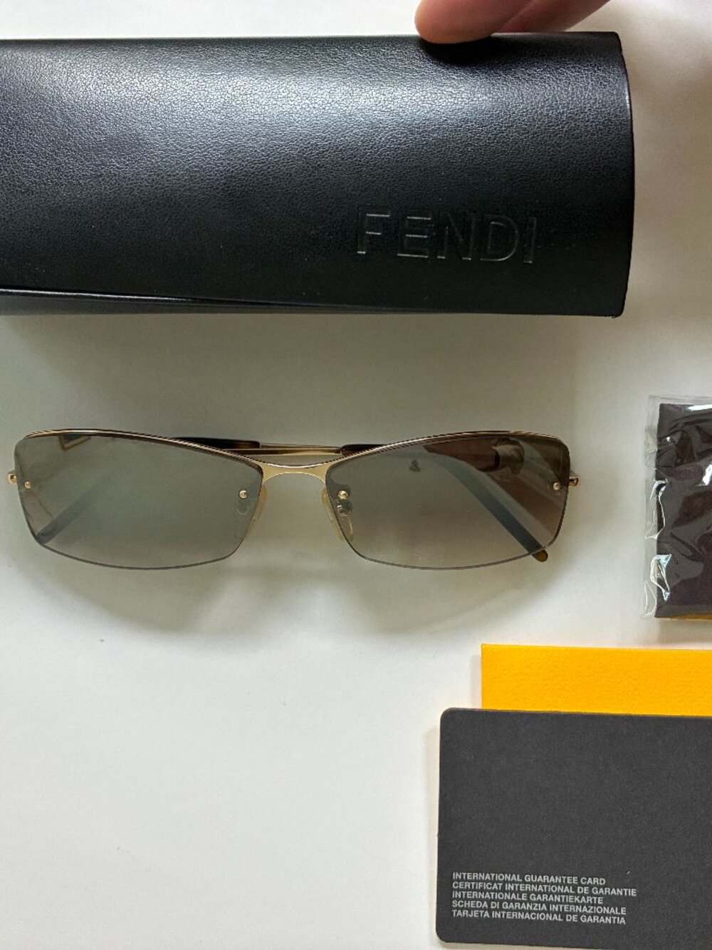 Fendi vintage NOS brand-new 1990s sunglasses